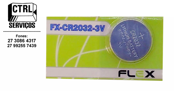 BATERIA ALCALINA 3V CR2032