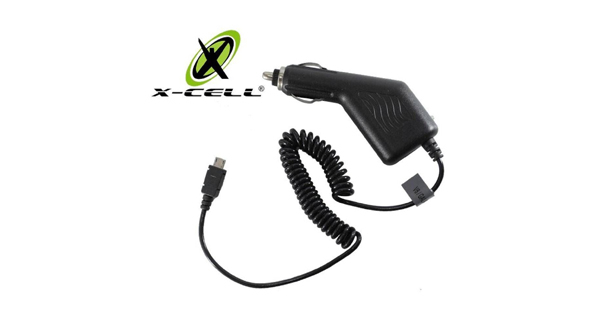 CARREGADOR DE CELULAR VEICULAR 1.0A COM CABO V8 X-CELL COD:84970