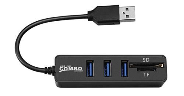 HUB USB 2.0 3USB 1SD 1TF