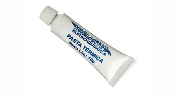 PASTA TÉRMICA 10G BISNAGA IMPLASTEC COD:5079454