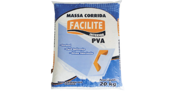 Massa Corrida PVA Facilite 20 KG