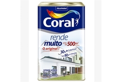 Tinta Acrílica Coral Rende Muito 18 L