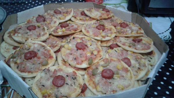 Mini pizza 100 und