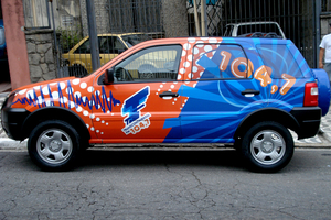 Envelopamento de Automotivo m2