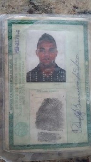 Identidade de Rodrigo Ferreira da Silva
