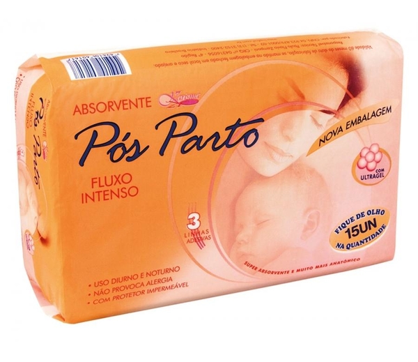 ABSORVENTE PÓS PARTO