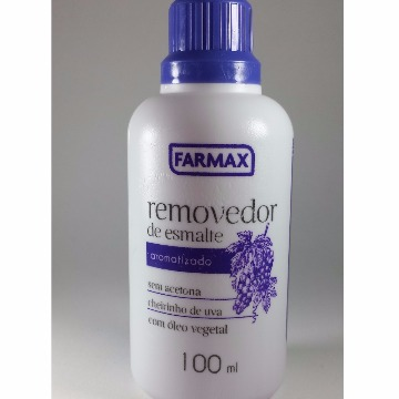 Removedor aromatizado sem acetona FARMAX 100ml