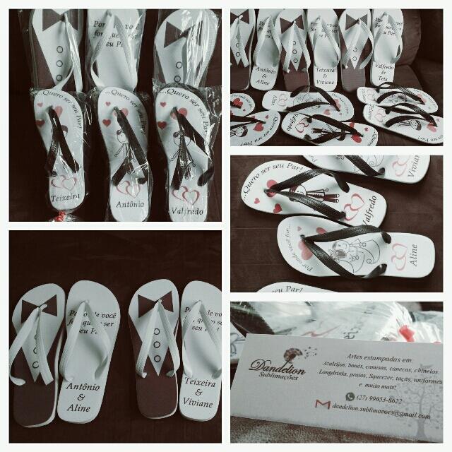 Chinelos Personalizados