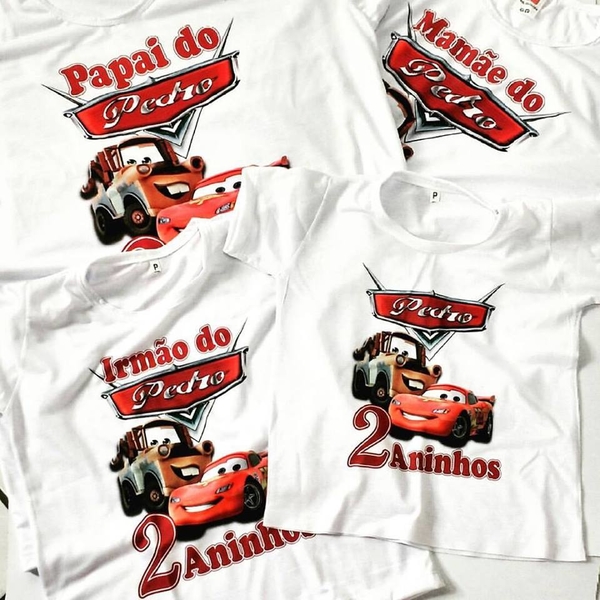 Kit Camisas Aniversário