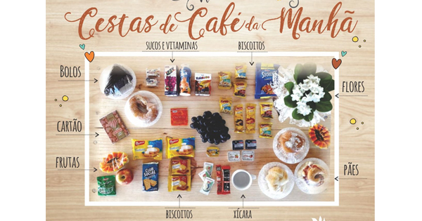 Cesta de Café da Manhã