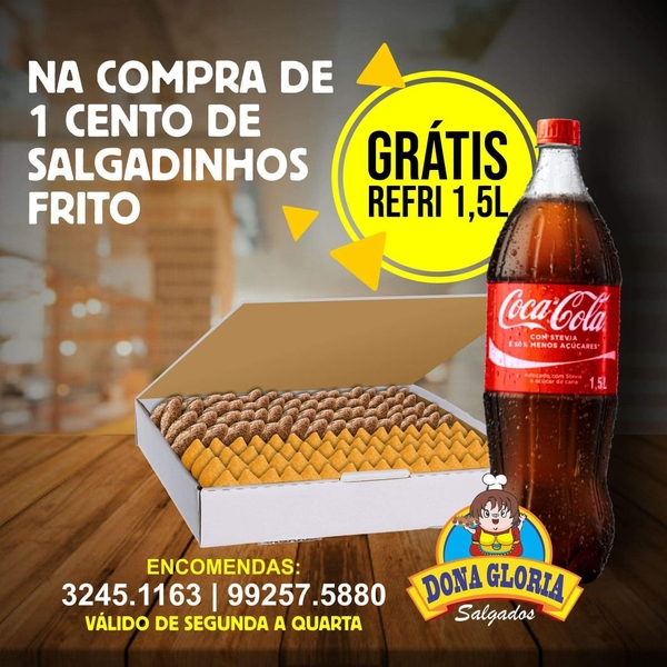 PROMOÇÃO DE SEGUNDA A QUARTA