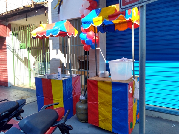 Aluguel de Barraca Alimentícia