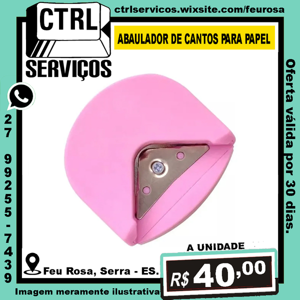 ABAULADOR DE CANTOS PARA PAPEL