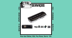 ADAPTADOR DE CARTÕES 43 EM 1 USB 2.0 XCELL XC681