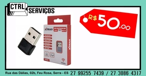 ADAPTADOR USB X ANTENA WIRELES NANO 450MBPS 2.4GHZ XTRAD CH0440 #1
