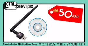 ADAPTADOR USB X ANTENA WIRELES