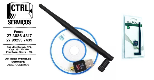 ANTENA WIRELES 900MBPS