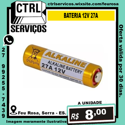 BATERIA 12V 27A