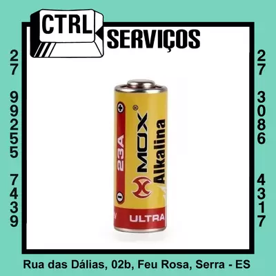 BATERIA ALCALINA 23A MOX 210218