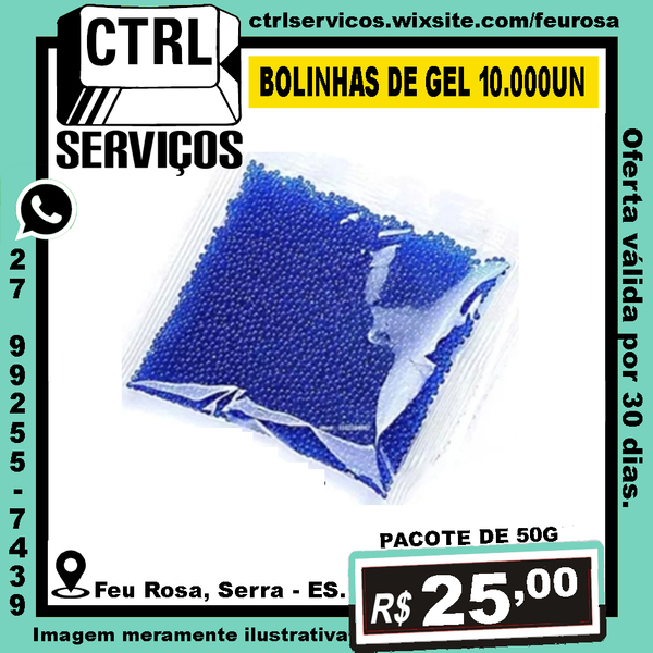 BOLINHA DE GEL 50G
