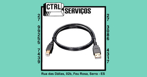 CABO PARA IMPRESSORA TIPO A/B 1,8M