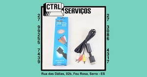 CABO AV PARA VIDEO GAME PLAYSTATION II 2M LELONG LE-1019