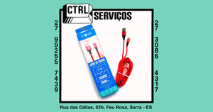 CABO V8 3M 2.4A INOVA CBO-5832