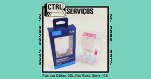 CARREGADOR DE CELULAR 3.1A COM CABO MICRO USB E 2USB INOVA CAR-9016