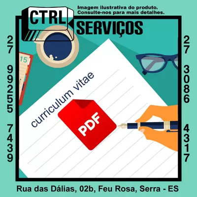 CURRÍCULO (IMPRESSO OU PDF)