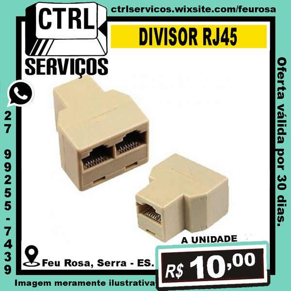 DIVISOR RJ45 1F2F