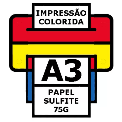 IMPRESSÃO COMUM A3 75G