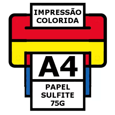 IMPRESSÃO COMUM A4 75G