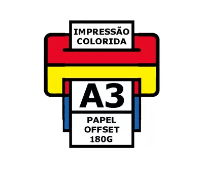 IMPRESSÃO DIPLOMATA A3 180G