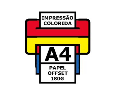 IMPRESSÃO DIPLOMATA A4 180G
