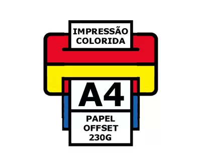 IMPRESSÃO DIPLOMATA A4 230G