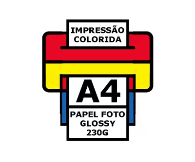 IMPRESSÃO FOTOGRÁFICA A4 230G