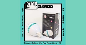 LÂMPADA DE LED GIRATÓRIA