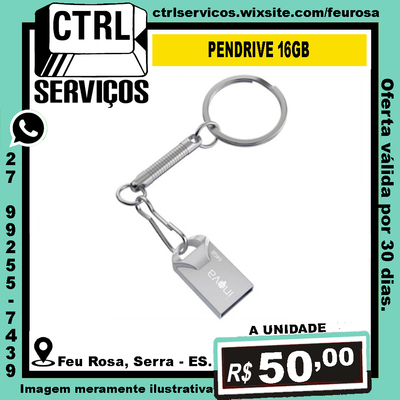 PENDRIVE 16GB INOVA KV-250