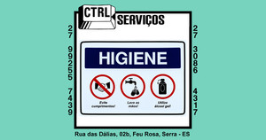 PLACA DE PVC 20X30 HIGIENE 210218