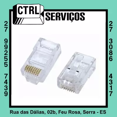 PLUG RJ45 UNIDADE