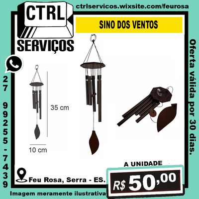 SINO DOS VENTOS DE 35CM