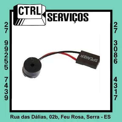 SPEAKER PARA PLACA MÃE