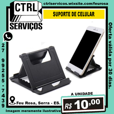 SUPORTE DE CELULAR PARA MESA