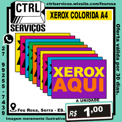 XEROX COLORIDA A4