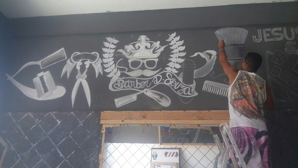 Grafite em Parede m2