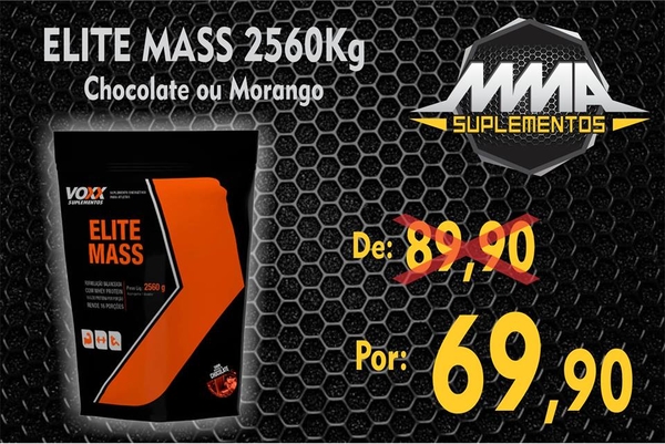 Hipercalórico Elite Mass 2560g