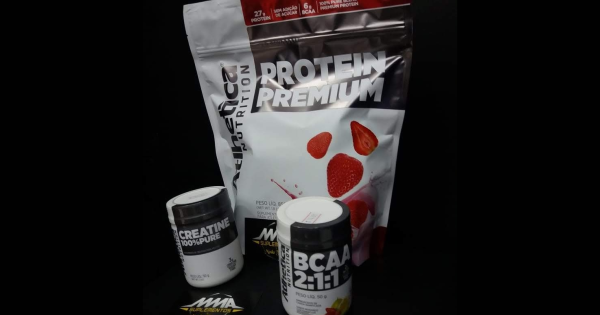 Whey Protein, Creatina 100g e BCAA