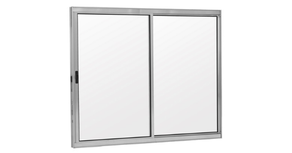 Janela de Alumínio 2 Folhas 1,00  x 1,00 