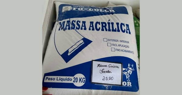 Massa Acrílica 20 kg FoxColor