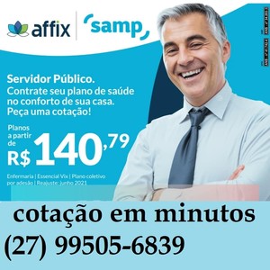 Planos De Saude Samp Carencia zero (27) 3055-4439